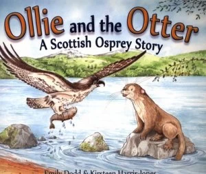 Image of Ollie and the otter by Emily Dodd