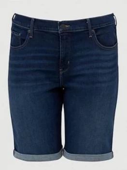 Image of Levis Plus Classic Bermuda Shorts - Blue