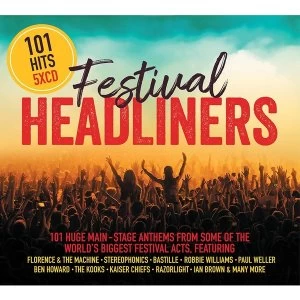 Image of 101 HITS Festival Headliners CD