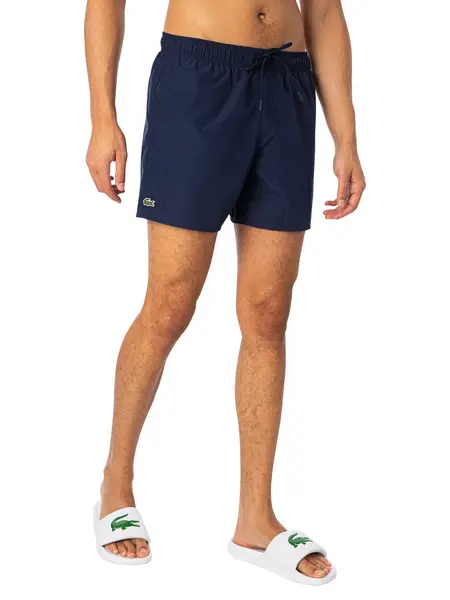 Image of Lacoste Logo Swimshorts Blue Marine XXL