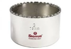 image of Starrett Diamond Coated Hole Saw 76mm