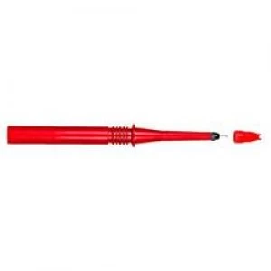 Image of Safety test probe 4mm jack connector CAT I Red GMW