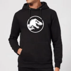 Image of Jurassic Park Circle Logo Hoodie - Black