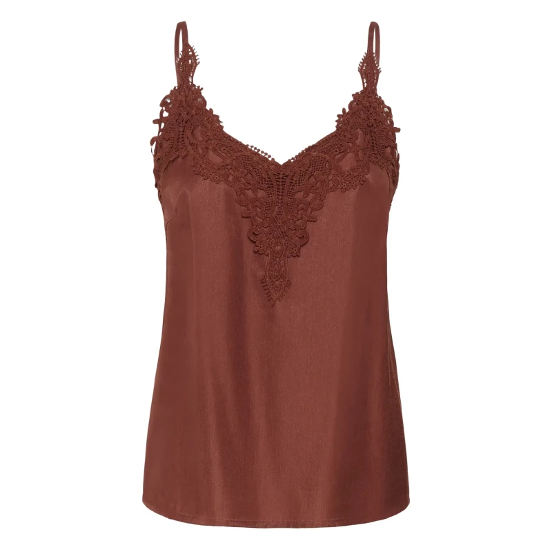 Image of Cream Womens T-Shirt Cream Anna Marron Female 40