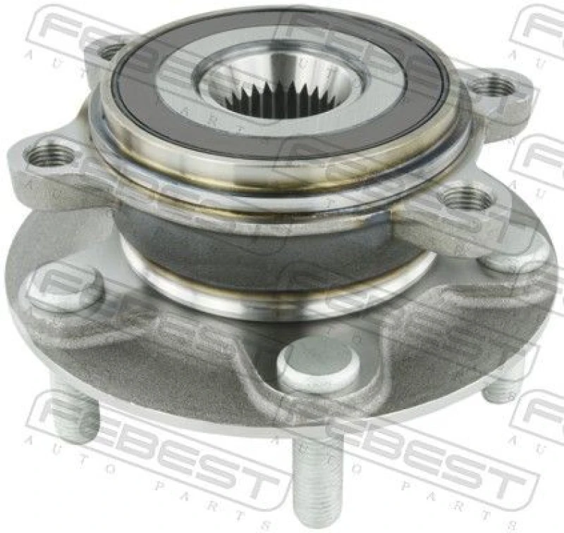 Image of FEBEST 0582-BMF Wheel Hub Front Axle, with ABS sensor ring Wheel Hub (653)