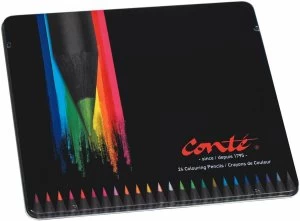 image of Bic Conte Colouring Pencils PK24