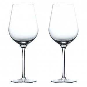 image of Wedgwood Globe White Wine Set Of 2 White