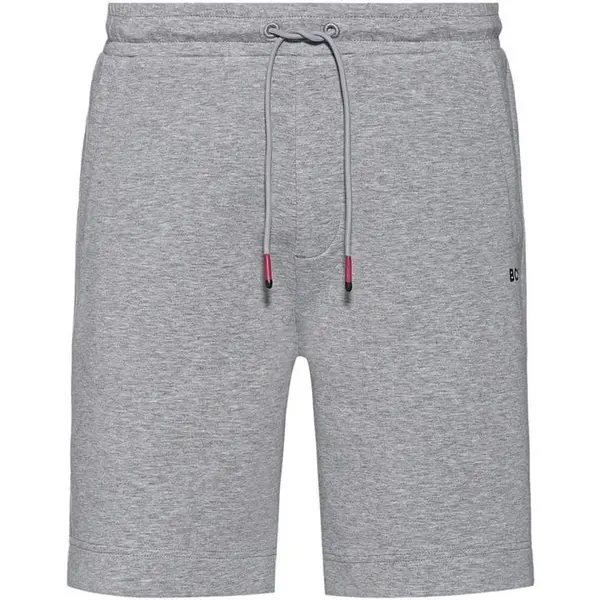 Image of BOSS Headlo 1 Embroidered Logo Shorts X Small Blue 47258518310