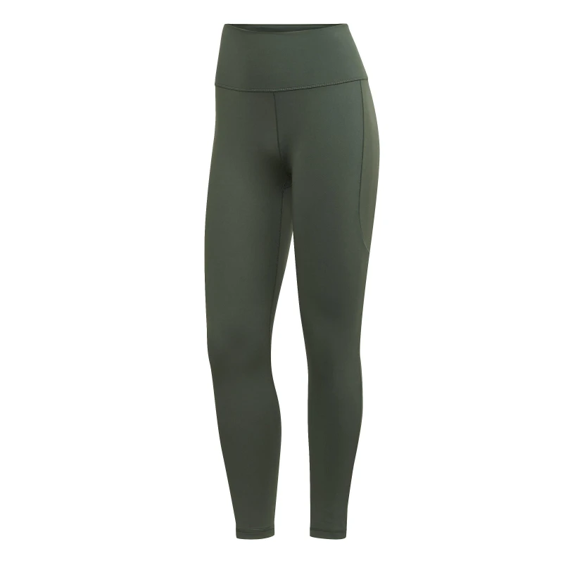 Image of adidas Yoga Studio 7/8 Leggings Womens Green female 14 (L)