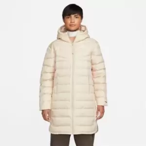 Image of Nike Hooded Parker Jacket Womens - Neutral