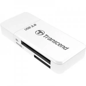 image of Transcend RDF5W External memory card reader USB 3.0 White