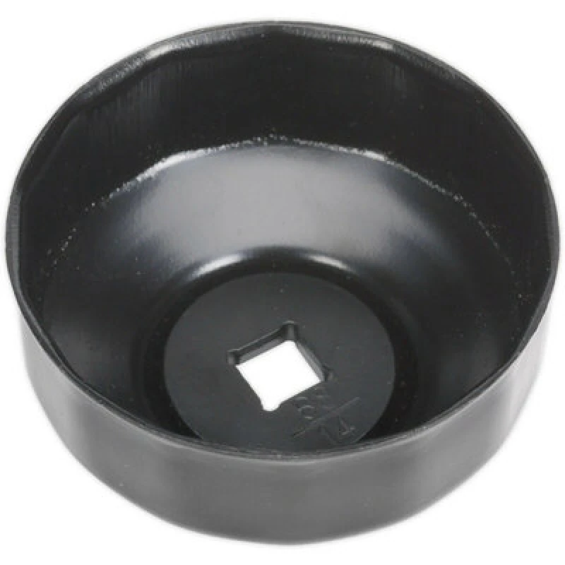 Image of Loops 68mm Oil Filter Cap Wrench - 14 Flutes - 3/8" Sq Drive - Low Profile Design Multi