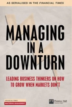 Image of Managing in a Downturn Book