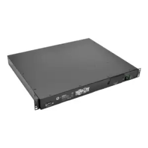Image of Tripp Lite PDUMH15HVAT 2.4kW Single-Phase Metered Automatic Transfer Switch PDU Two 200-240V C14 Inlets 10 C13 Outputs 1U TAA