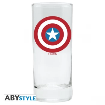 Image of Marvel - Captain America Glass