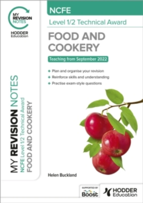 Image of My Revision Notes: NCFE Level 1/2 Technical Award in Food and Cookery Paperback / softback