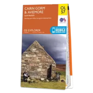 Image of Map of Cairn Gorm & Aviemore