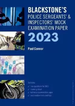 Image of Blackstone's Police Sergeants' and Inspectors' Mock by Paul Connor