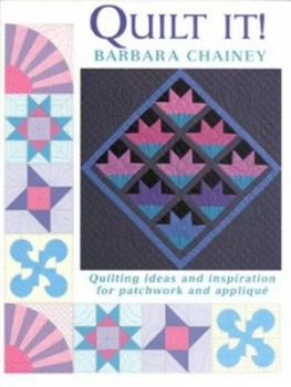 Image of Quilt It by Barbara Chainey Hardback
