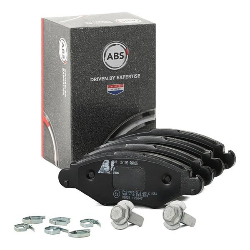 Image of A.B.S. 37105 Brake pad set without integrated wear sensor Brake Pad Set,disc brake (402)
