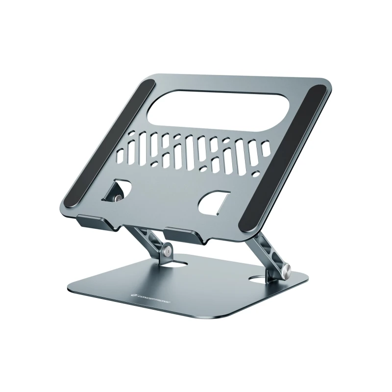 Image of Conceptronic THANA10G Foldable Laptop Stand. Adjustable Height