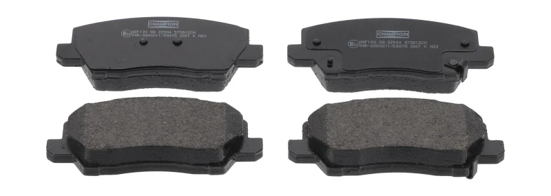 Image of Brake pad set CHAMPION 573812CH