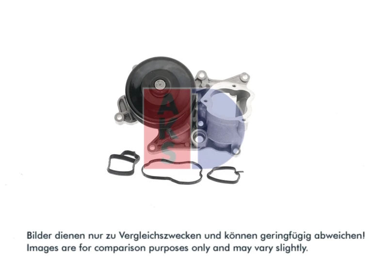 Image of AKS DASIS 570103N Water pump with V-ribbed belt pulley Water Pump (1260)