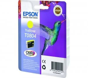 Image of Epson Hummingbird T0804 Yellow Ink Cartridge