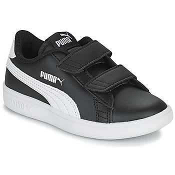 Puma SMASH PS boys's Childrens Shoes Trainers in Black