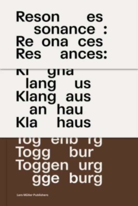 Image of Resonances : Klanghaus Toggenburg Hardback