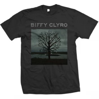 image of Biffy Clyro - Chandelier Mens Small T-Shirt - Black