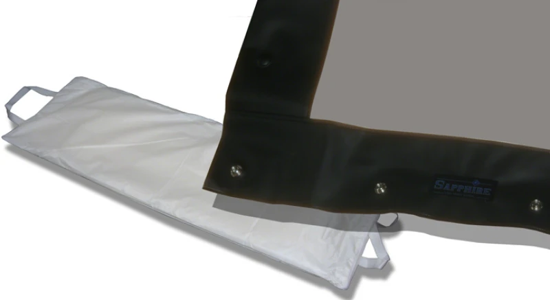 Image of Sapphire AV SFFS305RPFABRIC projection screen material Rear PVC Grey
