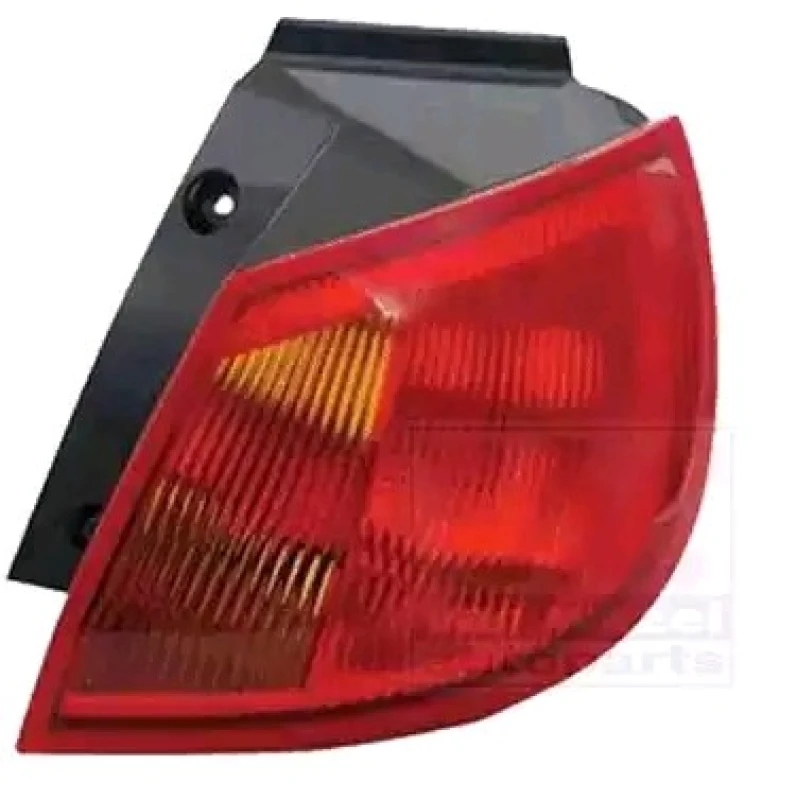 Image of VAN WEZEL 3235922 Rear light Outer section, with bulb holder, Right Combination Rearlight (391)