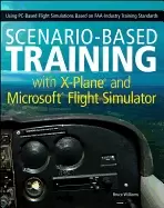 Image of scenario based training with x plane and microsoftflight simulator using pc