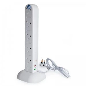 Image of One For All 10 Socket Surge Tower
