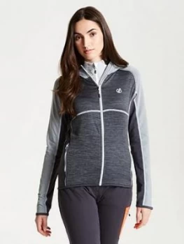 Dare 2b Ski Courteous Core Stretch Midlayer - Grey, Size 8, Women