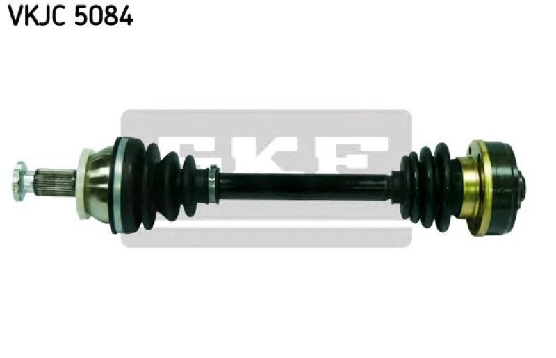 Image of SKF VKJC 5084 Drive shaft Front Axle Left, with nut TPE (thermoplastic elastomer) Drive Shaft (13)