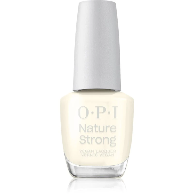 Image of OPI Nature Strong Nails&Skin nail polish vegan shade Cauliflower Power 15 ml