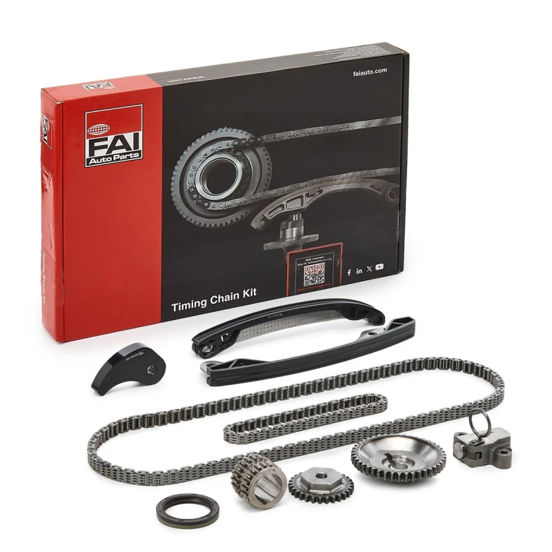 Image of FAI AutoParts TCK66 Timing Chain Kit Low-noise chain, with gaskets/seals Timing Chain Kit (1389)