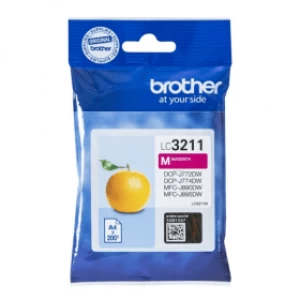 Image of Brother LC3211 Magenta Ink Cartridge