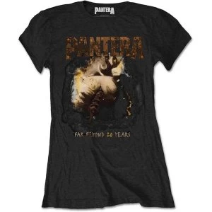 Image of Pantera - Original Cover Womens Large T-Shirt - Black