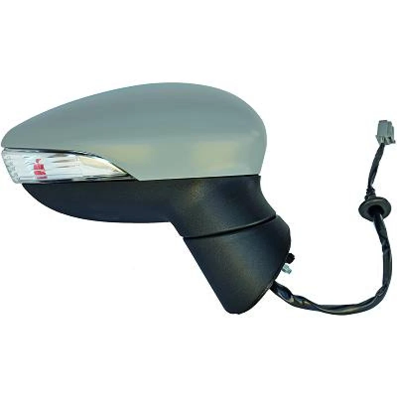 Image of DIEDERICHS 1405424 Wing mirror Right, Complete Mirror, primed Outside Mirror (50)