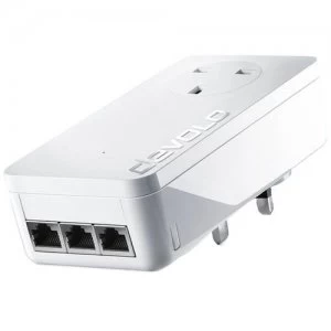 image of Devolo dLAN 1200 triple+ 1200 Mbps Ethernet LAN White