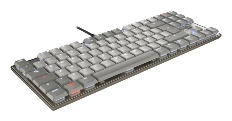 Image of CHERRY KC 500 MX LP TKL keyboard Home/Office USB QWERTZ German Grey