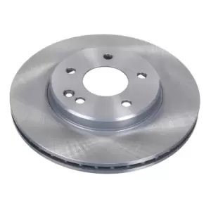 Brake Disc 08129 by Febi Bilstein Front Axle Genuine OE - 1 Single