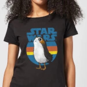 Image of Star Wars Porg Womens T-Shirt - Black