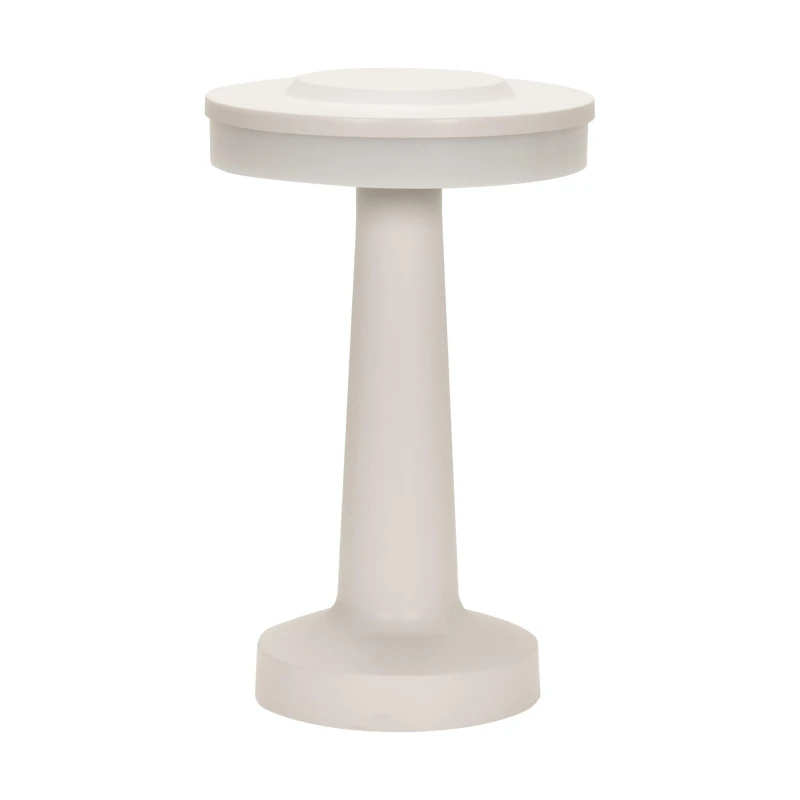 Image of ValueLights White Outdoor Table Lamp White