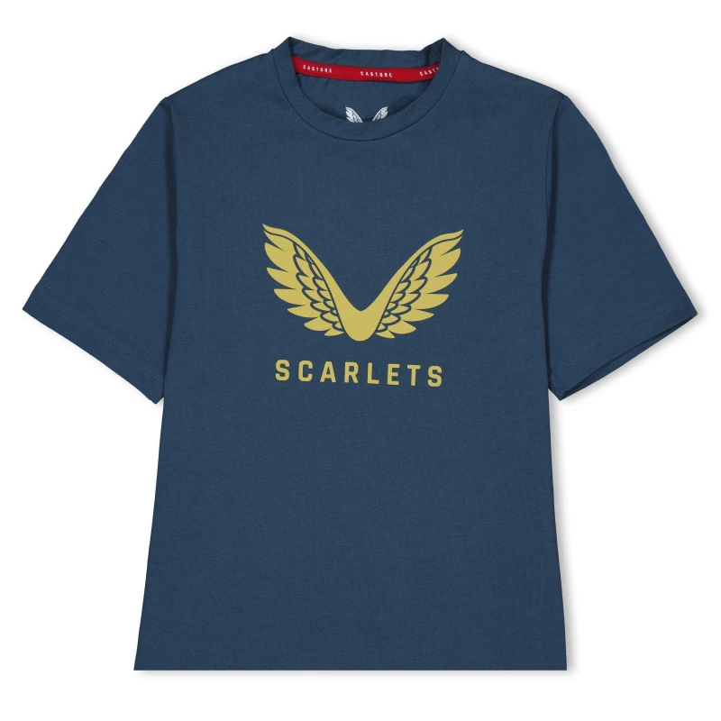 Image of Castore Logo Tee - Grey Grey 7 - 8 Years