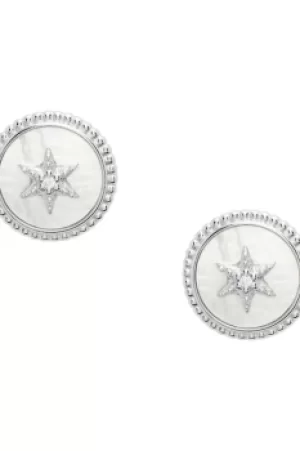 Image of Fossil Jewellery Sterling Silver Earring JFS00500040