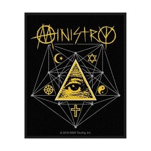 image of Ministry - All Seeing Eye Standard Patch